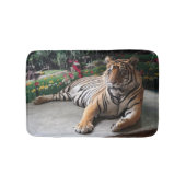 Aangepaste tijger van wilde dieren badmat (Voorkant)