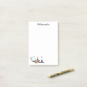 Aangepaste titel maken van items post-it® notes (Op bureau)