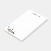 Aangepaste titel maken van items post-it® notes (Schuin)