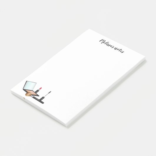 Aangepaste titel maken van items post-it® notes (Schuin)