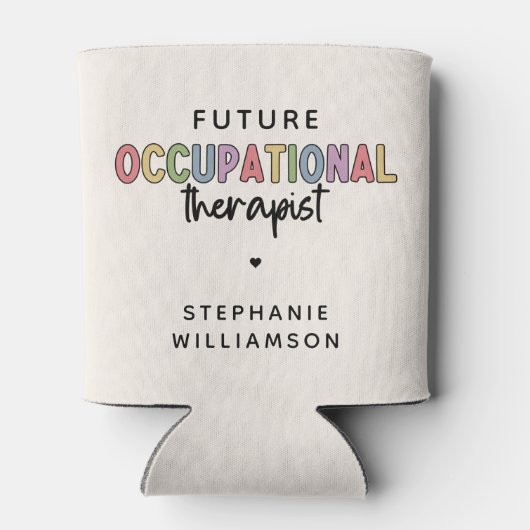 Aangepaste toekomstige OT ergotherapeut OT student Blikjeskoeler (Achterkant)