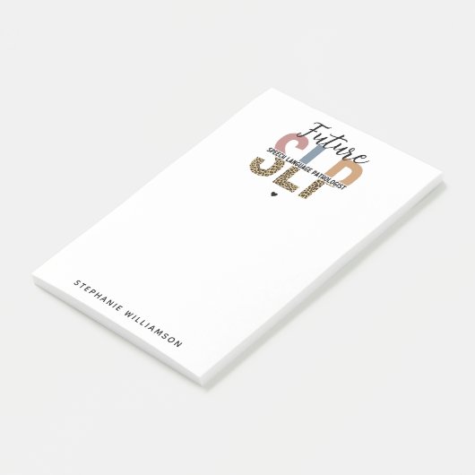 Aangepaste toekomstige SLP-luidsprekerkathologe lu Post-it® Notes (Schuin)