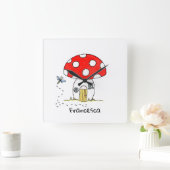 Aangepaste toiletbenodigdheden vierkante klok (Huis)