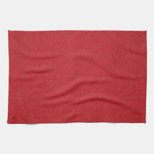 Aangepaste Tomaat Rode Ruis-Weave Keuken Handdoek