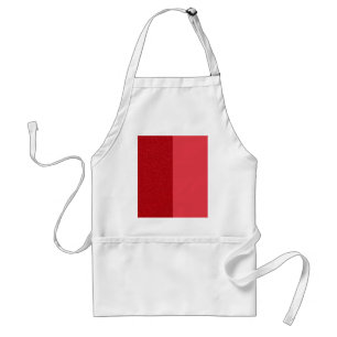 Aangepaste Tomaat Rood Duo Blok Schort