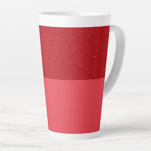 Aangepaste Tomaat Rood Geluid Top Latte Mok