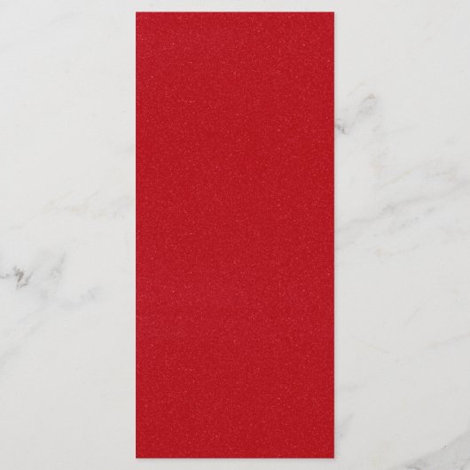 Aangepaste Tomatenrood Spat Menu Sjabloon (Achterkant)