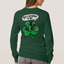 Aangepaste Top O' The Morning' Shamrock