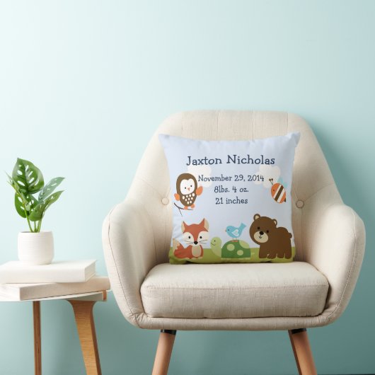Aangepaste Topjes van de boomstam Forest Pillow Ke Kussen (Stoel)