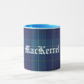 Aangepaste traditionele MacKerrell Tartan Mok (Midden)