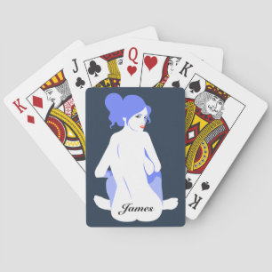 Aangepaste "tramp"-spelkaarten voor mannen pokerkaarten