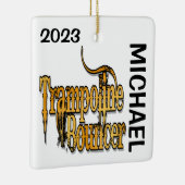 AANGEPASTE Trampoline Bouncer Keramisch Ornament (Rechts)