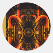 Aangepaste transparante Sticker – gepersonaliseerd (Voorkant)