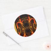 Aangepaste transparante Sticker – gepersonaliseerd (Envelop)