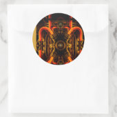 Aangepaste transparante Sticker – gepersonaliseerd (Tas)