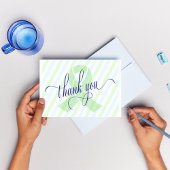 Aangepaste Transplantatie Groene Lint Bedankkaart