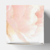 Aangepaste trendy rozen moderne elegante sjabloon bedankdoosjes (Bovenkant)