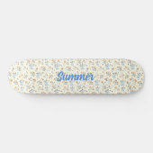 Aangepaste Trendy  Wildflower Pattern Skateboard (Horizontaal)