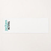 aangepaste trendy yoga mat (Voorkant (horizontaal))