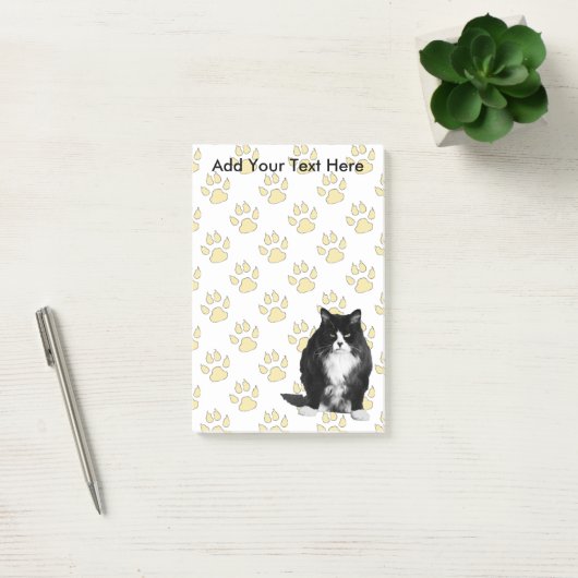 Aangepaste trommel met briefkaart post-it® notes (Kantoor)