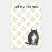 Aangepaste trommel met briefkaart post-it® notes (Voorkant)