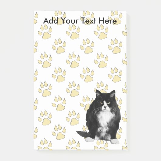 Aangepaste trommel met briefkaart post-it® notes (Voorkant)