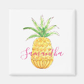 Aangepaste tropische anananas magneet (Voorkant)