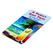 Aangepaste Tropische Drinken Cabin Deurmagneet Magneet (Linkerzijde)