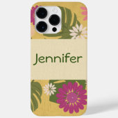 Aangepaste tropische ventilator Case-Mate iPhone case (Achterkant)