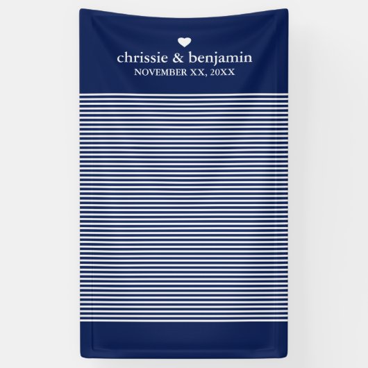 Aangepaste trouwfoto-achtergrond bruid bruidegom s spandoek (Verticaal)