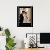 Aangepaste Trouwposter met Portret Poster (Thuiskantoor)
