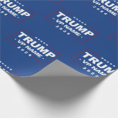 Aangepaste Trump Vice President 2024 Cadeaupapier (Hoek)
