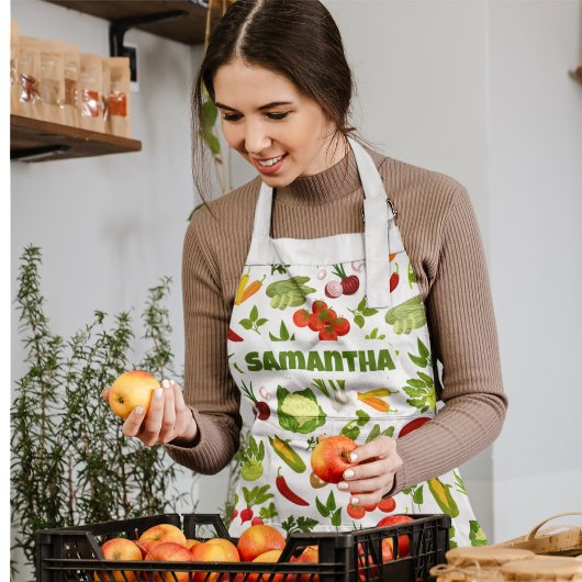 Aangepaste Tuinieren Groente Schort