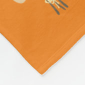 Aangepaste tulpen fleece deken (Hoek)