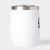 Aangepaste Tumbler, beker met aangepaste naam, Per (Voorkant)