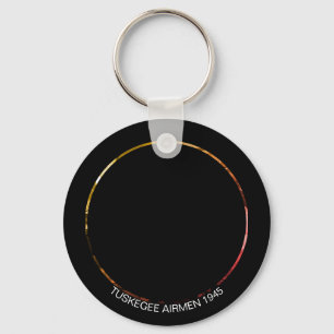 Aangepaste TUSKEGEE AIRMEN 1945 Sleutelhanger