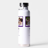 Aangepaste tv na het jaar grappige vader 2 foto waterfles (Rechts)