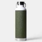 Aangepaste tweekleurige mos groene waterfles (Voorkant)
