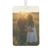 Aangepaste tweezijdige foto's Auto Luchtverfrisser (Achterkant)