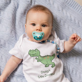 Aangepaste Tyrannosaurus Rex Dinosaur Cartoon Romper
