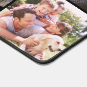 Aangepaste u laat me glimlachen 9 fotocollage bureaumat (Hoek)