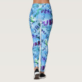 Aangepaste UBRS Rock Shop van oom Bob Leggings (Achterkant)