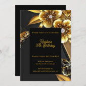 Aangepaste uitnodiging op feestdag (Voorkant / Achterkant)