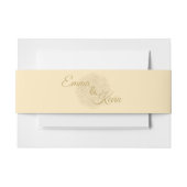 Aangepaste uitnodiging tailleband uitnodigingen wikkel (Voorkant Voorbeeld)