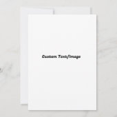 Aangepaste uitnodiging - Trouw- en speciale evenem (Achterkant)