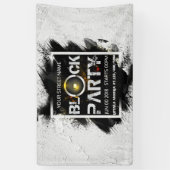 Aangepaste uitnodiging voor blokkering spandoek (Verticaal)