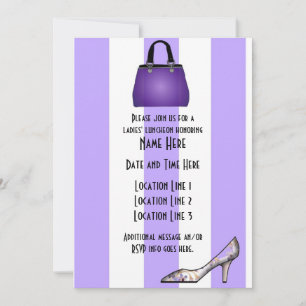 Aangepaste uitnodiging voor dames