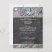 Aangepaste uitnodiging voor fotobruiloft (Achterkant)