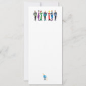 Aangepaste uitnodiging voor gasten (Achterkant)