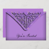 Aangepaste uitnodiging voor nieuwjaarsfeest (Voorkant / Achterkant)